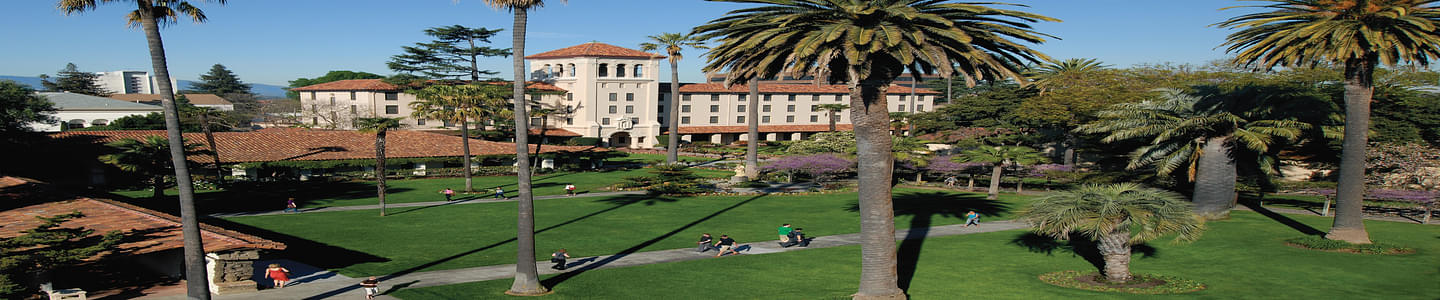 Santa Clara University banner